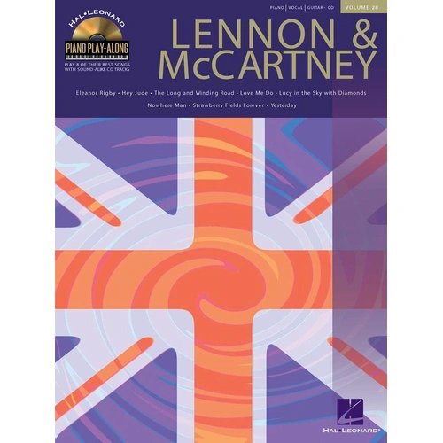 Lennon and McCartney Piano Play-Along Book/CD V28