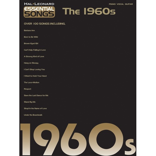 Essential Songs 1960s PVG (Softcover Book)