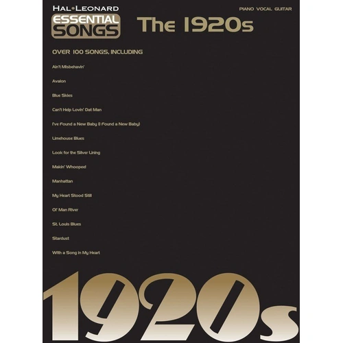 Essential Songs - The 1920s Songbook for Piano and Guitar, 384 Pages, Hal Leonard