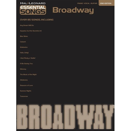 Essential Songs Broadway PVG 2nd Edition (Softcover Book)