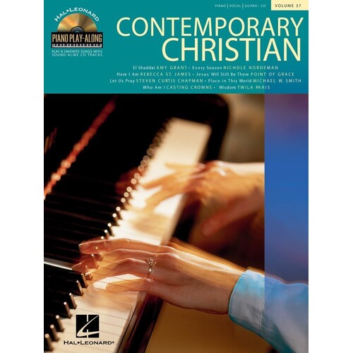 Contemporary Christian Piano Play Along Book/CD V3 (Softcover Book/CD)