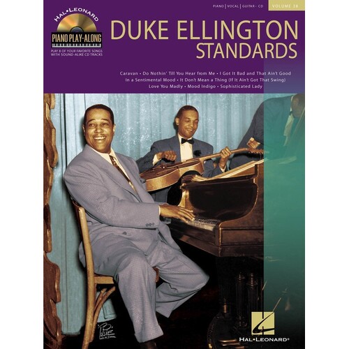 Duke Ellington Standards Piano Play Along V 38 (Softcover Book/CD)