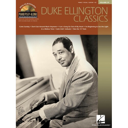 Duke Ellington Classics Piano Play Along V 39 (Softcover Book/CD)