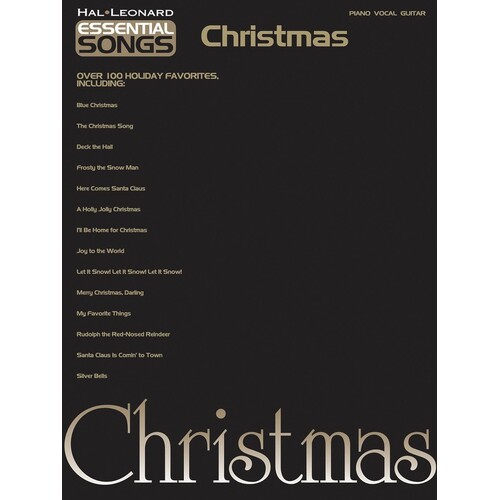 Essential Songs Christmas PVG (Softcover Book)