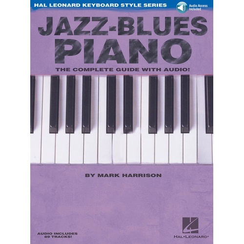 Jazz Blues Piano Keyboard Style Series Book/Online Audio (Softcover Book/Online Audio)