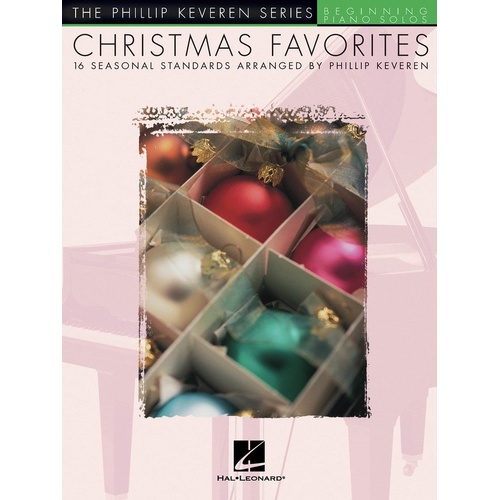 Christmas Favorites Keveren Beginning Piano Solos (Softcover Book)