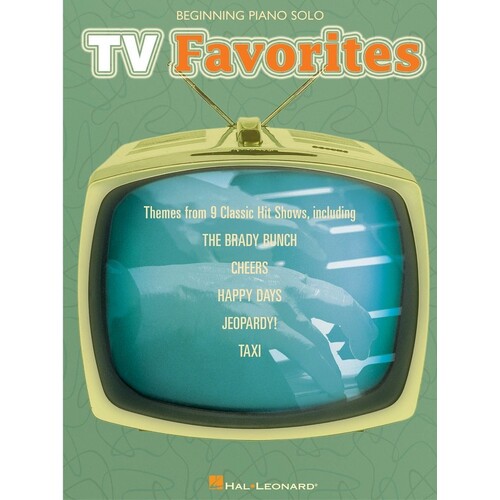 Tv Favorites Beginning Piano Solo (Softcover Book)