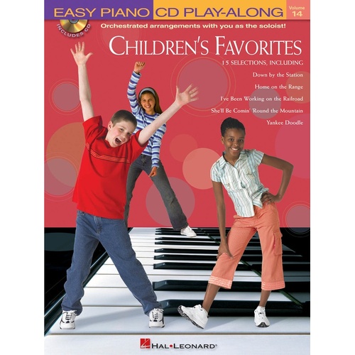 Childrens Favorites Easy Piano CD Play Along Book/CD V14 (Softcover Book/CD)