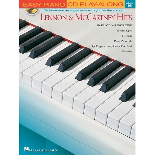 Lennon and Mccartney Easy Piano Play Along Book/CD V (Softcover Book/CD)