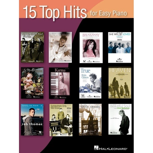 15 Top Hits for Easy Piano 2005 Edition