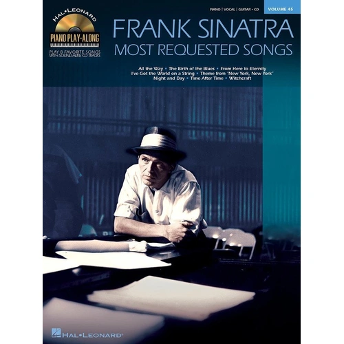 Sinatra Most Requested Piano Play-Along Book/CD V4
