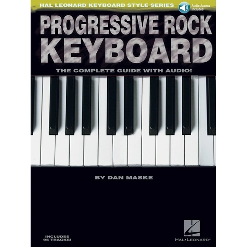 Progressive Rock Keyboard Book and CD by Hal Leonard