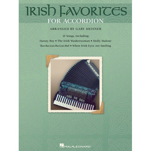 Irish Favorites For Accordion (Softcover Book)