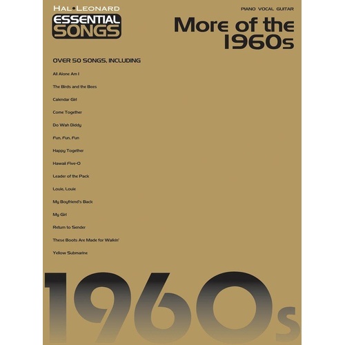 Essential Songs - More of the 1960s PVG Songbook