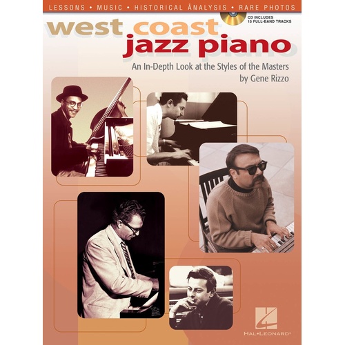 West Coast Jazz Piano Book/CD (Softcover Book/CD)