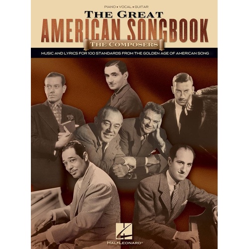 The Great American Songbook: The Composers V1 - Piano, Vocal & Guitar Songbook