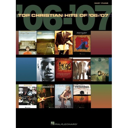 Top Christian Hits 06 07 Easy Piano (Softcover Book)