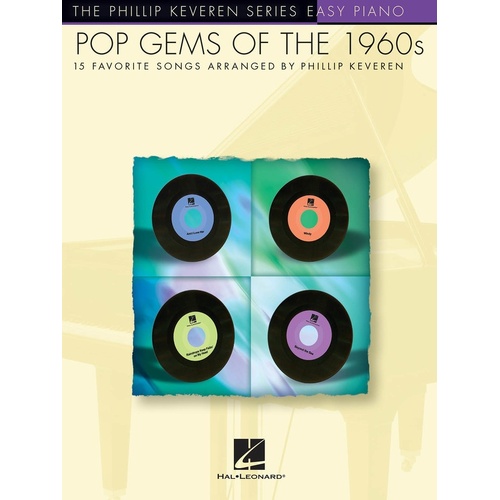 Pop Gems Of The 1960s Keveren Easy Piano (Softcover Book)