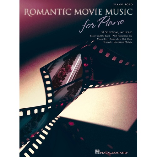 Romantic Movie Music For Piano Solo (Softcover Book)