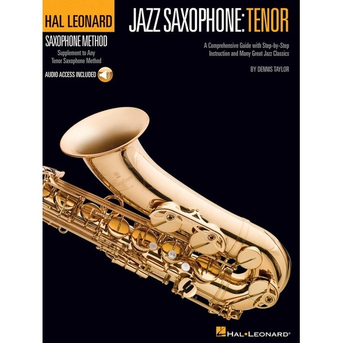 HL Jazz Saxophone Tenor Sax Method Book/Online Audio (Softcover Book/Online Audio)