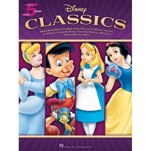 Disney Classics Five Finger Piano (Softcover Book)