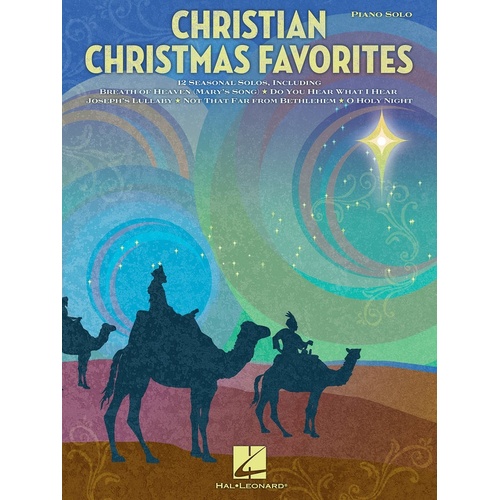 Christian Christmas Favorites Piano Solo (Softcover Book)