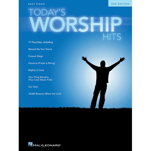 Todays Worship Hits Easy Piano (Softcover Book)