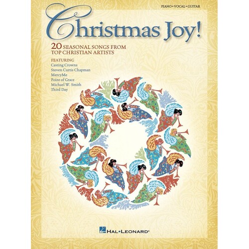Christmas Joy Top Christian Seasonal Songs PVG (Softcover Book)