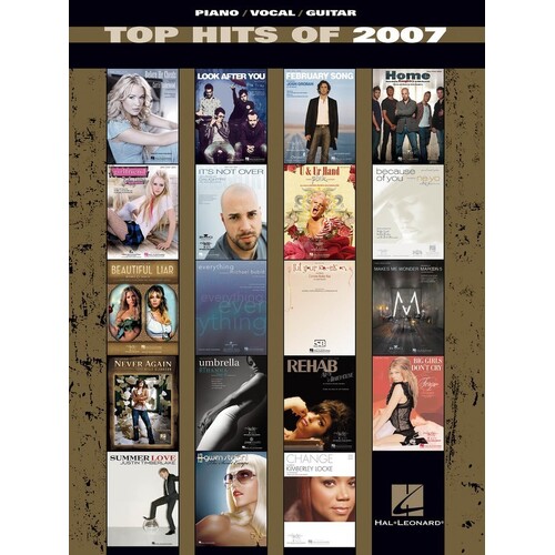 Top Hits Of 2007 PVG (Softcover Book)
