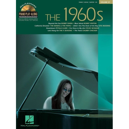 1960s Piano Play-Along Book/CD V57