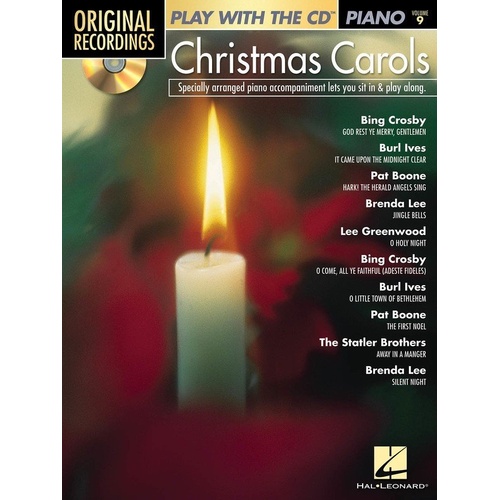 Christmas Carols Original Recording Book with CD V9