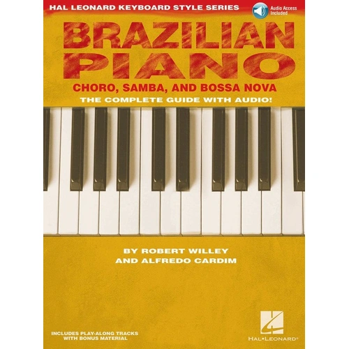 Brazilian Piano Keyboard Style BK/CD - Choro, Samba, Bossa Nova