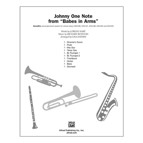 Johnny One Note From  Musical Babes In Arms Soundpax