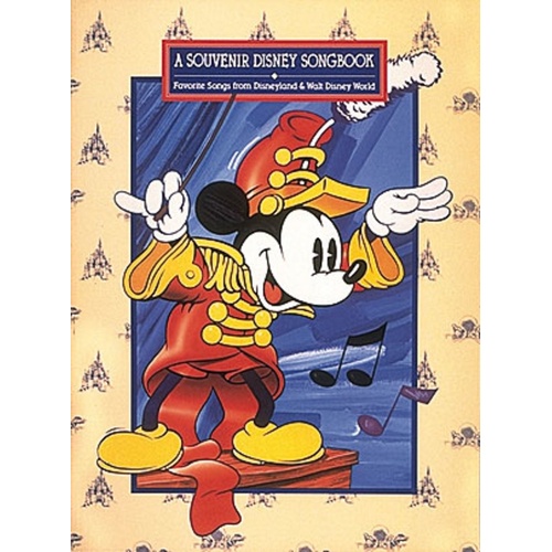 Souvenir Disney Songbook PVG (Softcover Book)