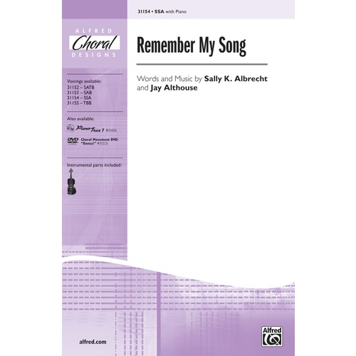 Remember My Song SSA