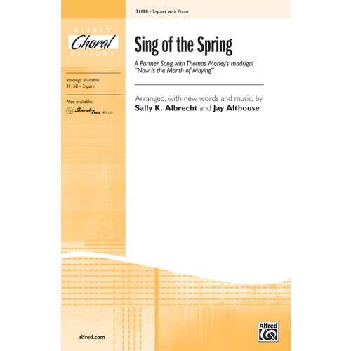 Sing of the Spring SA Choral Sheet Music
