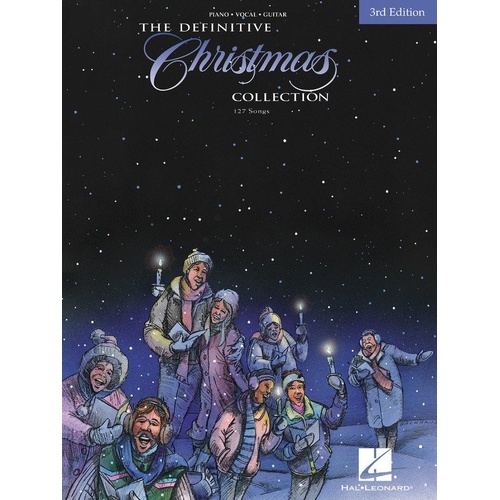 Definitive Christmas Collection PVG 3rd Edition - 127 Songs for Guitar & Piano, Hal Leonard, 384 Pages