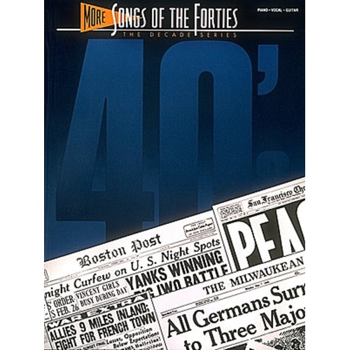 More Songs Of The 40s Decade Series PVG (Softcover Book)