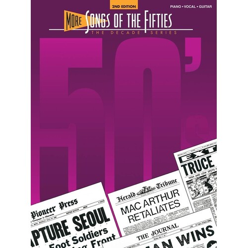 More Songs Of The 50s Decade Series PVG (Softcover Book)