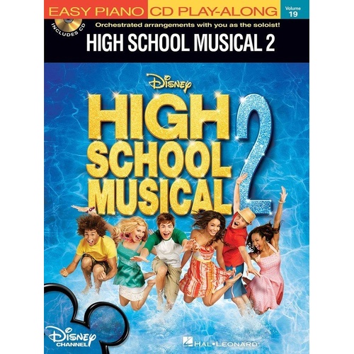 High School Musical 2 Easy Piano Play-Along Book with CD