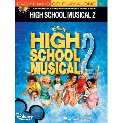 High School Musical 2 Easy Piano Play-Along Book with CD V19