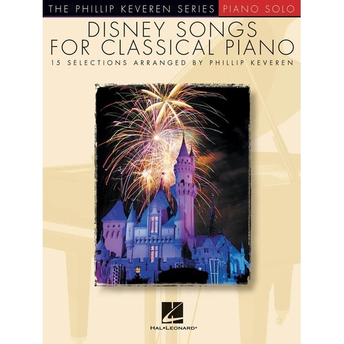 Disney Songs for Classical Piano - Keveren Piano Solo - 56 Pages