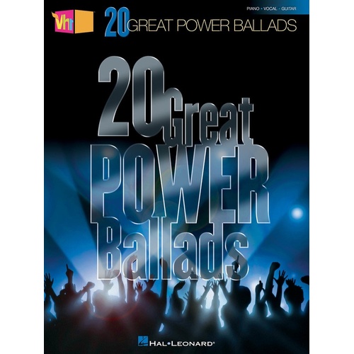 20 Great Power Ballads Vh1 PVG (Softcover Book)