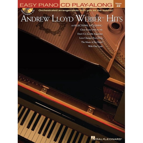 Andrew Lloyd Webber Hits EP Play Along Book/CD V22