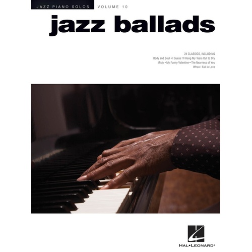 Jazz Ballads Jazz Piano Solos V10 Jps (Softcover Book)