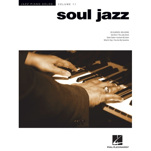 Soul Jazz Jazz Piano Solos V11 Jps (Softcover Book)