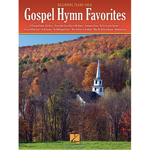 Gospel Hymn Favorites Beginning Piano Solo