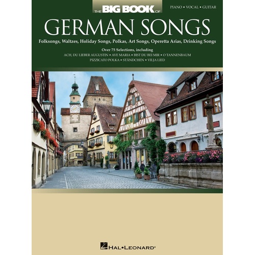 Big Book Of German Songs PVG (Softcover Book)