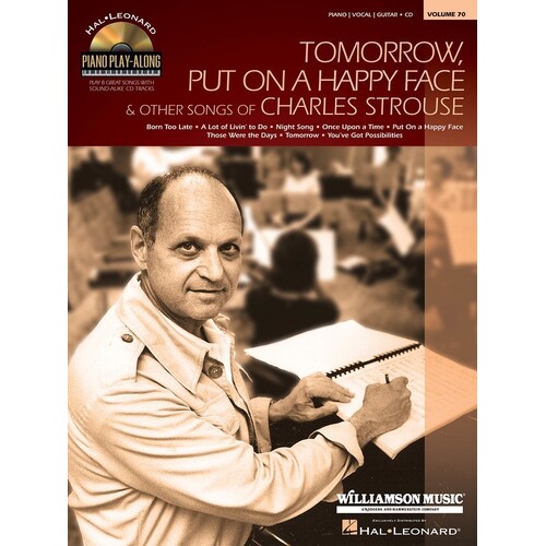 Songs Of Strouse Piano Play Along Book/CD V70 (Softcover Book/CD)
