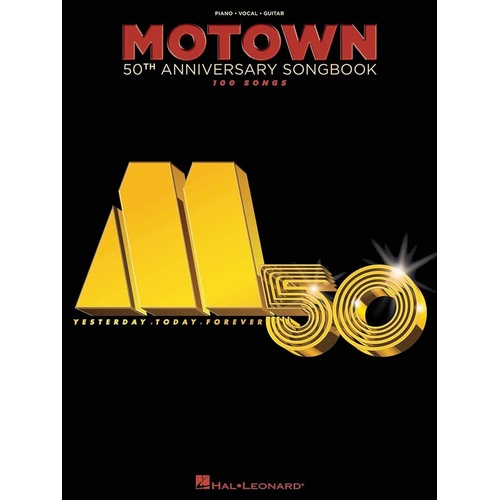 Motown 50Th Anniversary Songbook PVG (Softcover Book)